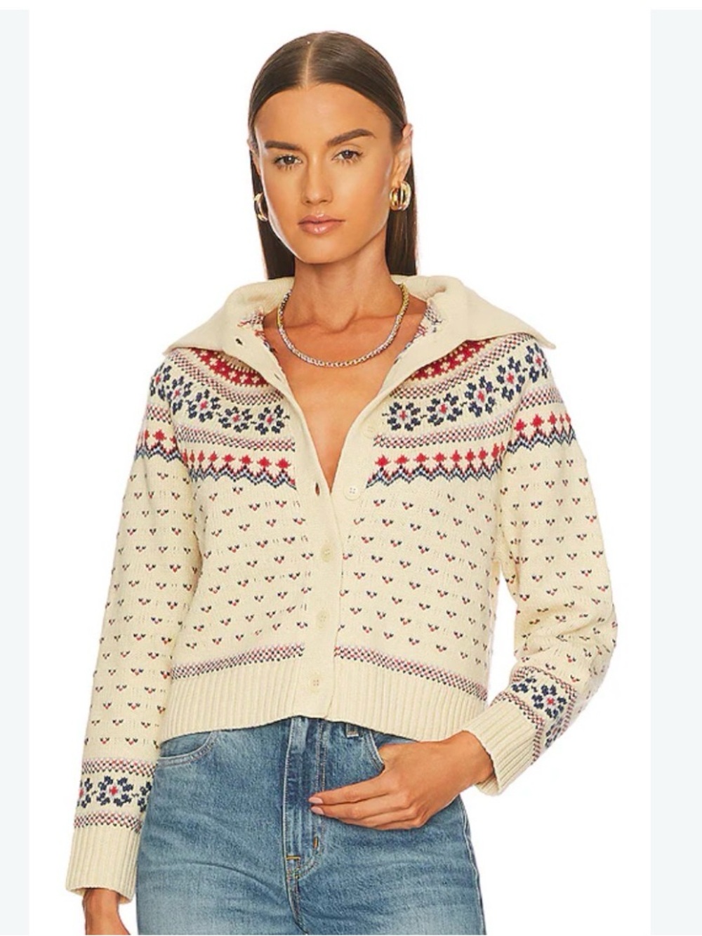 THE GREAT. The Mini Collar Cardigan 0